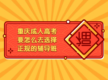 重慶成考 重慶成考輔導(dǎo)班