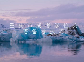 重慶市成考學(xué)位英語