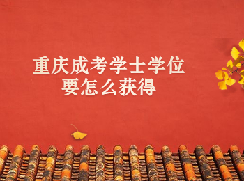 重慶成考學(xué)士學(xué)位