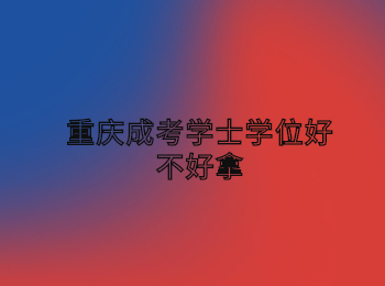 重慶成考學(xué)士學(xué)位