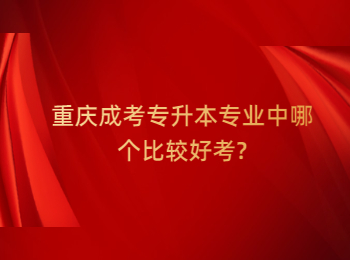 重慶成考專升本專業(yè)